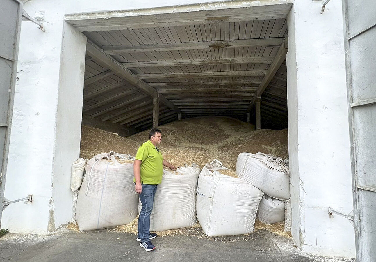 Stored grain